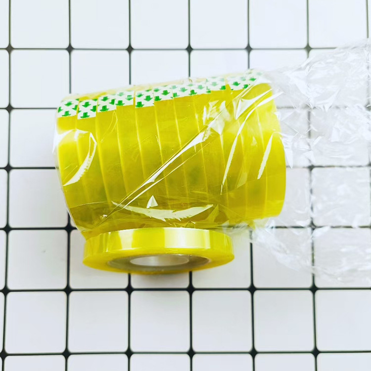 Papelería creativa borde estrecho cinta transparente estudiante hecho a mano ancho 8mm cinta pequeña cinta de suministros de oficina cinta ventas directas de la fábrica