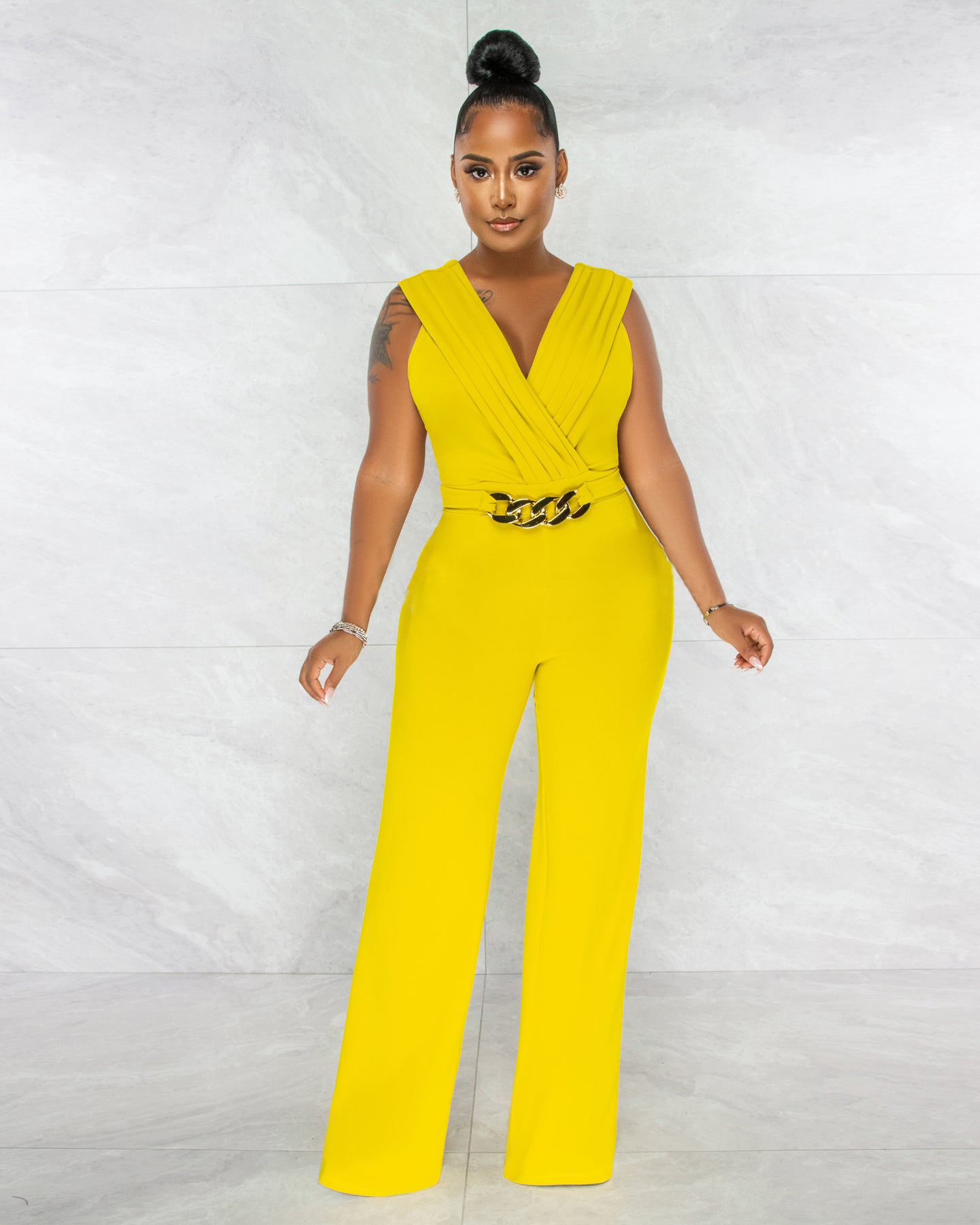 Women's Casual Daily Bodysuits Casual Streetwear Geometric Full Length Jumpsuits display picture 25