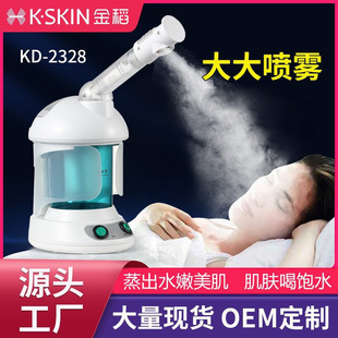 Golden Rice Hot Selling Ion Hot Spray Facial Steamer Facial Baking Oil Machine Moisturizing Facial Steamer Spray Facial Hydration Device