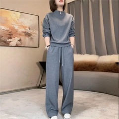 春秋套装中年妈妈新款轻奢宽松卫衣一整套时尚休闲运动套装两件套