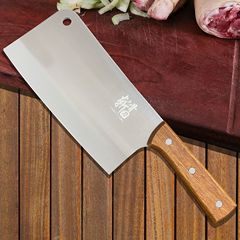 實木斬切兩用菜刀家用斬切刀鋒利切片刀 廚師切菜刀 廚房專用刀具