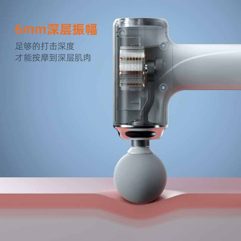 跨境迷你筋膜枪电动按摩器专业级筋膜槍家用便携震动按摩仪筋膜枪|undefined
