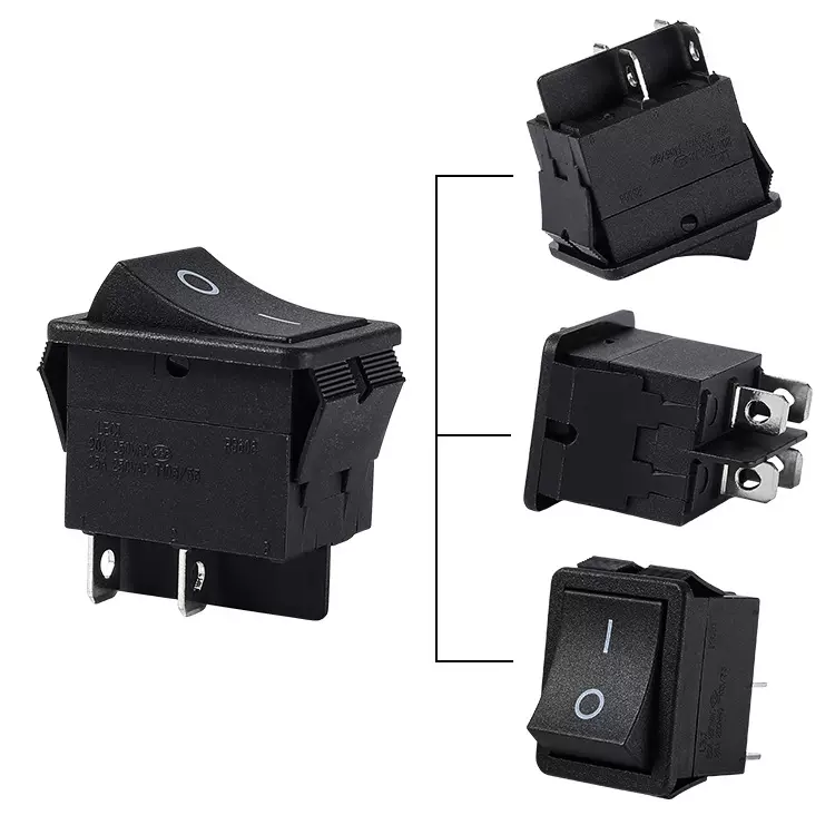 LECI大功率开关30A250V 25A船型开关24V DC定制一体防水IP66开关