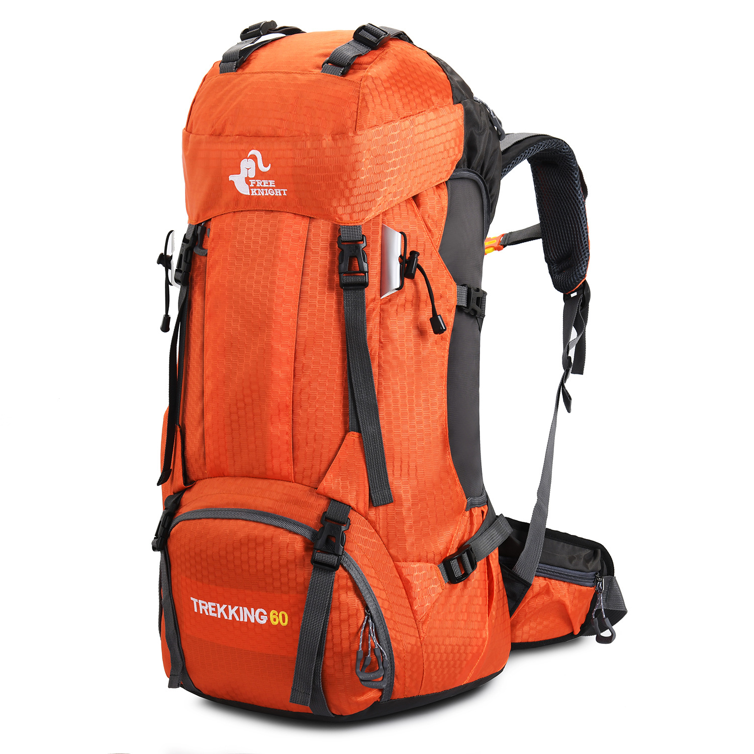 Mochila de Senderismo y Montañismo de Poliéster Transpirable e Impermeable para Deportes al Aire Libre