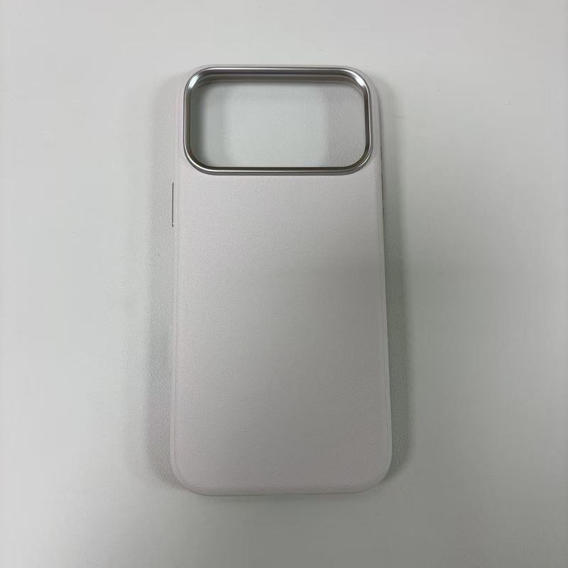 臻享系列适用苹果17自带Ai一体按键iPhone17Promax皮革手机保护壳|undefined