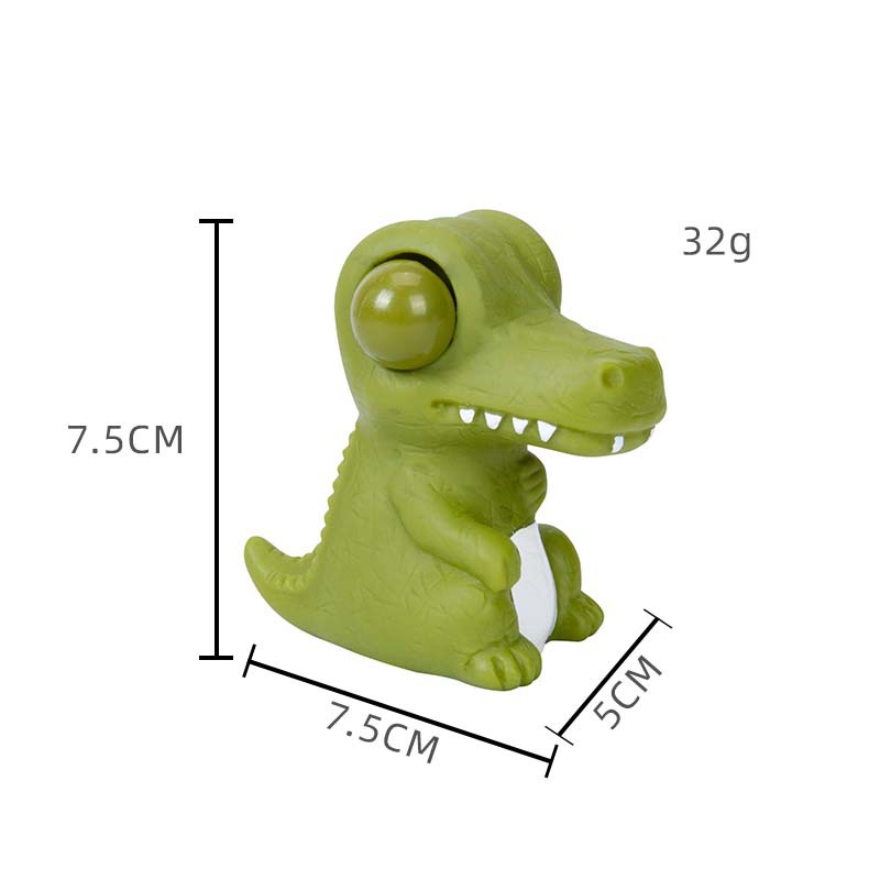 실눈 다크 그린 공룡