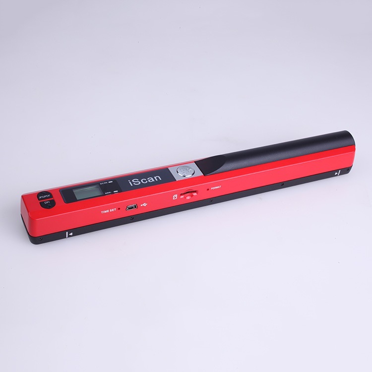 Iscanポータブルハンドヘルドスキャナhd 900dpi家庭用カラーブック写真a4ファイルスキャナ