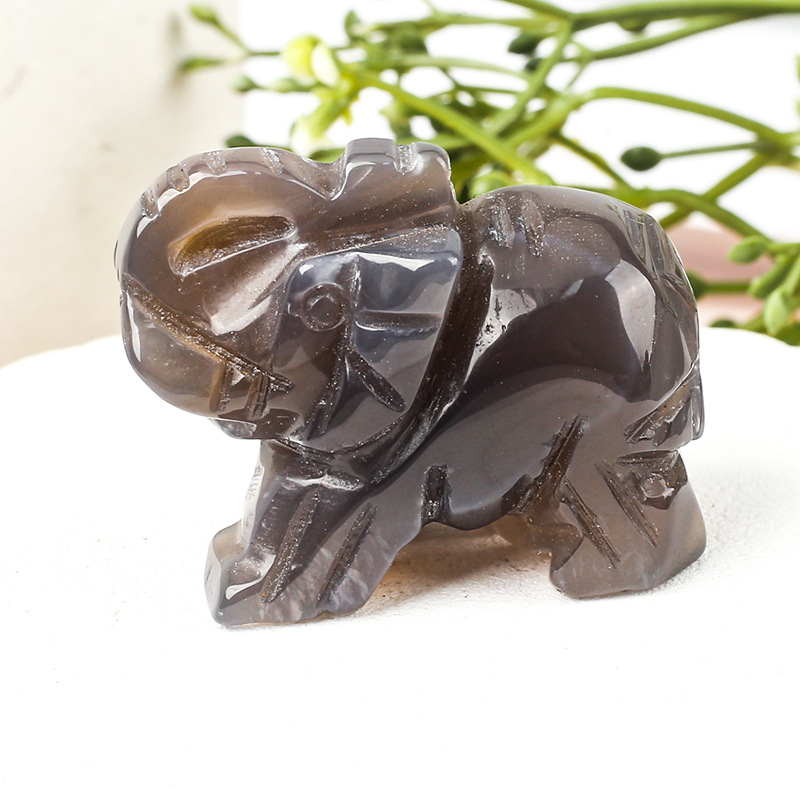 1.5 인치 회색 마노