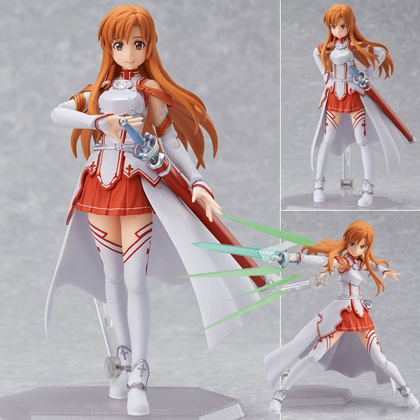 Набор фигурок Figma Kirito и Asuna, подвижные, ≈13 см, коллекционные