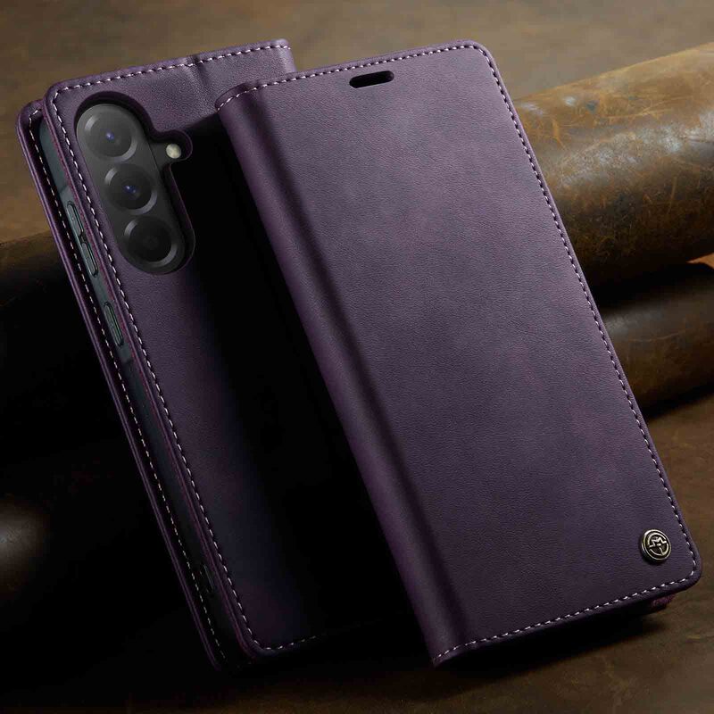 Suitable for Samsung S25Edge Calf Pattern Frid Mobile Phone Case S24 S23Fe Card A56 Flip A36 Protective Cover