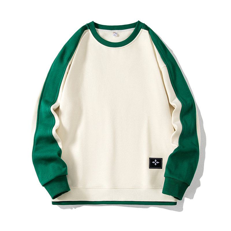 男士卫衣春秋潮牌新款长袖学生上衣打底衫套头休闲宽松圆领卫衣男