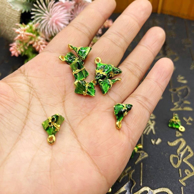 Dragon Boat Festival alloy rice dumplings small pendant gifts May…
