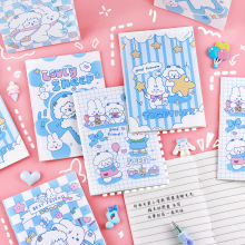 创意绵羊兔小本子办公用品口袋本学生文具礼品便携迷你软抄本