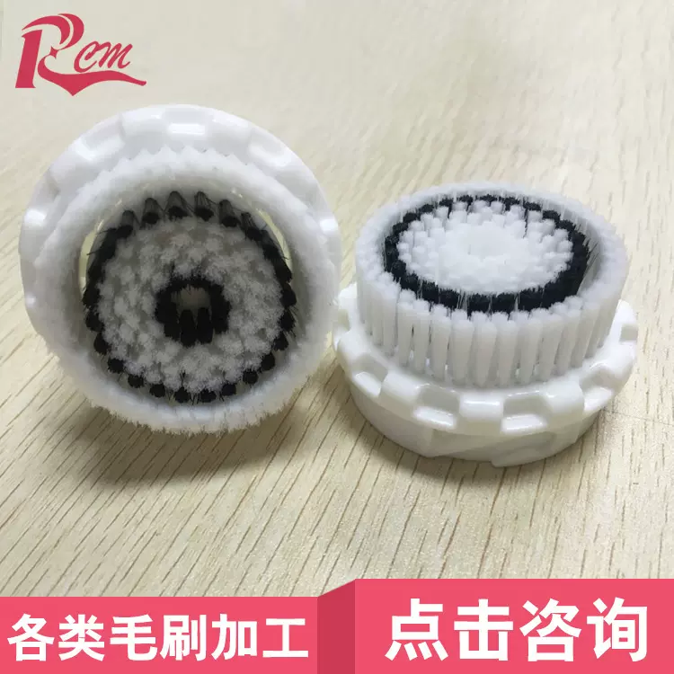 加工定制植毛替换洗脸刷 电动深层洗脸刷洁面仪洗脸替换刷头