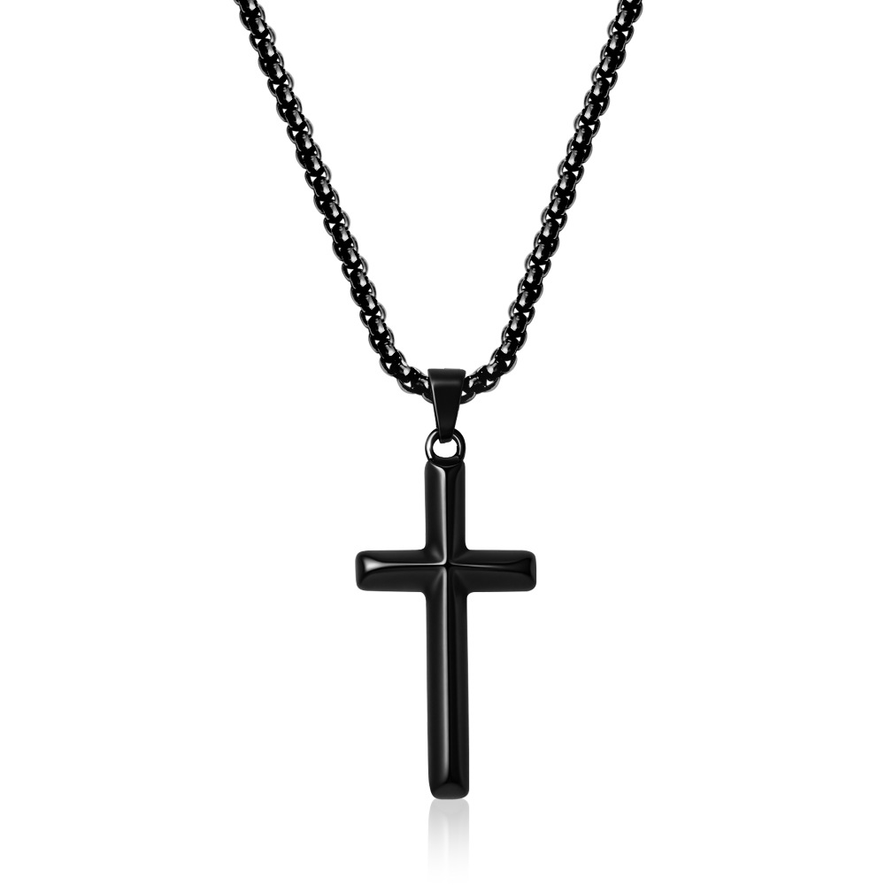 Moda transfronteriza hombre hip hop cool personalidad de colgante de acero inoxidable colgante simple joyas de textura