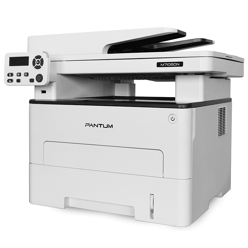 Impresora láser Pantum en blanco y negro, impresión a doble cara, copia y escaneo, máquina tres en uno M7106DN, impresión de alta velocidad