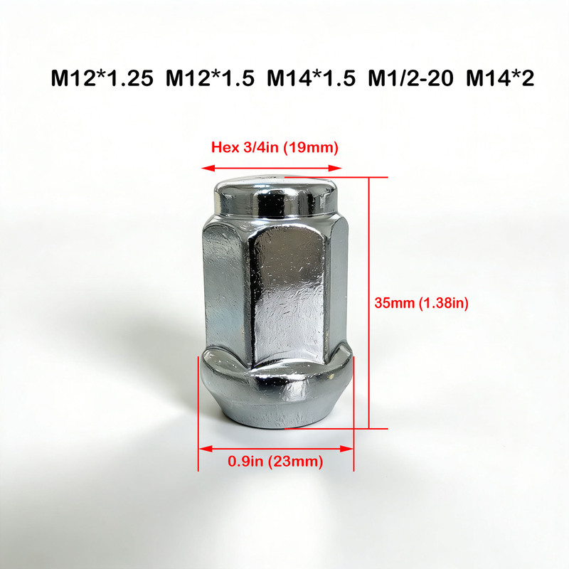 Special M12*1.5 Flange Nut for Car Modification, Tire Screw Cap, Wheel Hub Modification Screw, Lug Nut