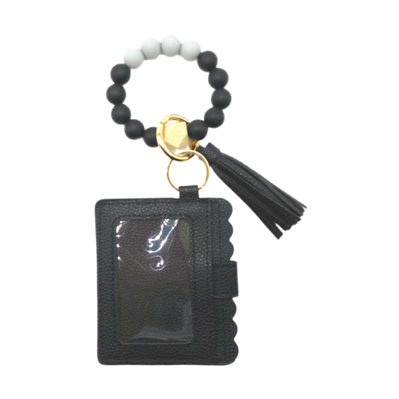 Retro, Simple Style Style Retro Simple Style Cow Pattern Leopard Pu Leather Silica Gel Women's Bag Pendant Keychain