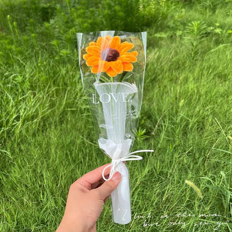 (ひまわりツイストスティック完成品) 教師の日の花束が一挙にトップを獲得しました。|undefined