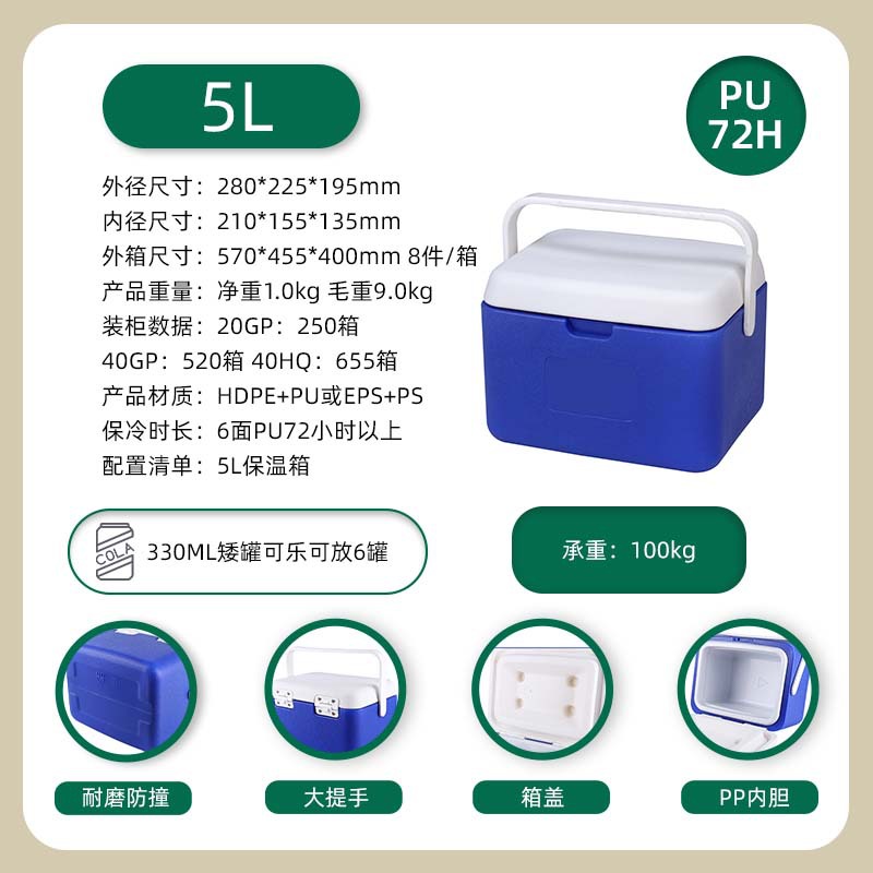 Nevera portátil para puestos comerciales, con aislamiento, para camping y autos - Selección