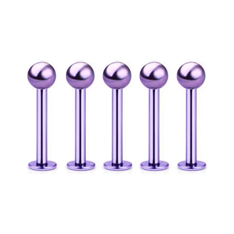 8 Colors Stainless Steel Star Lip Nails, Eyebrow Nails, Nose Nails, Ear Bone Nails Set of 5 - Piercing Jewelry detail image 20