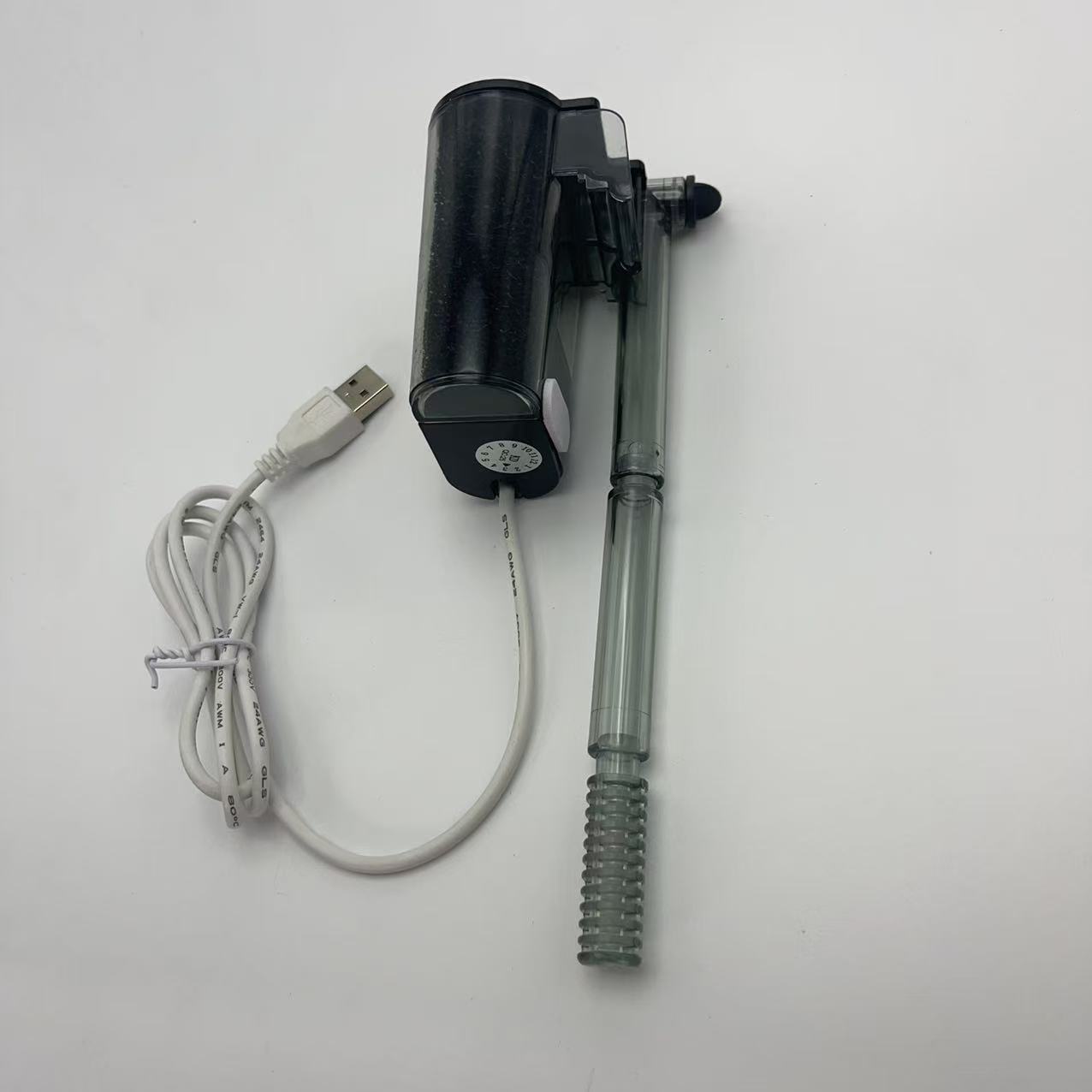 Filtro de pecera Ciclo de purificación de agua Filtro de cascada externo pequeño Pecera sin agua Bomba de agua USB de pared 5V
