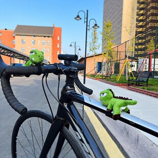Dinosaur Panda Cute Bicycle Decoration Electric Car Road Car handlebar Doll Jewelry Pendant Creative Small Accessories 24