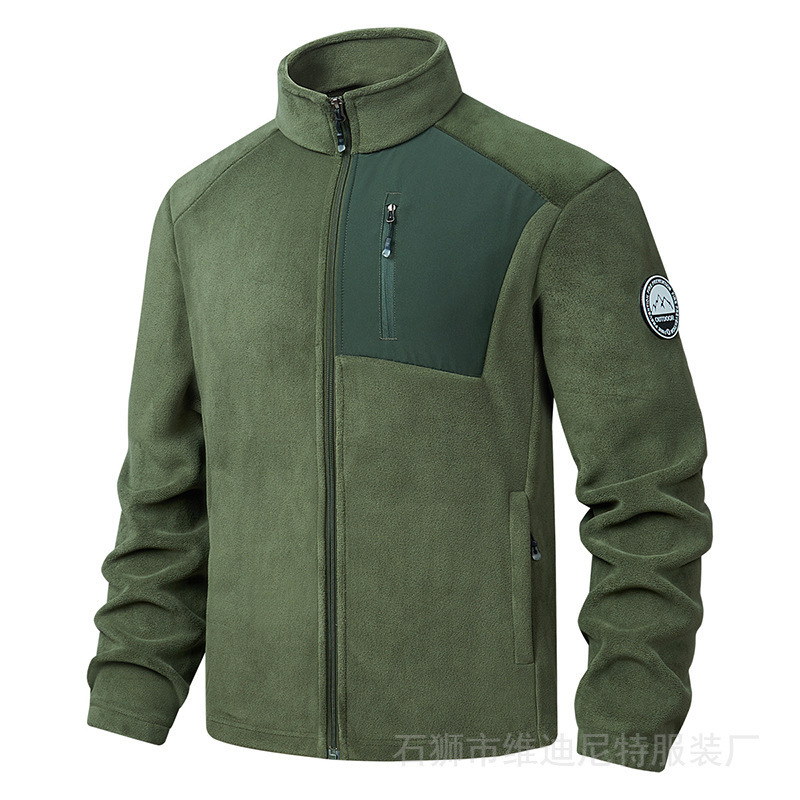 Spring, Autumn and Winter Fleece Jackets for Couples, Double-Sided Velvet Warm Polar Fleece Jackets, Men's and Women's Jackets, Sweatshirts, Cross-Border Spring, Autumn and Winter Fleece Jackets for Couples, Double-Sided Velvet Warm Polar Fleece Jackets, Men's and Women's Jackets, Sweatshirts, Cross-Border