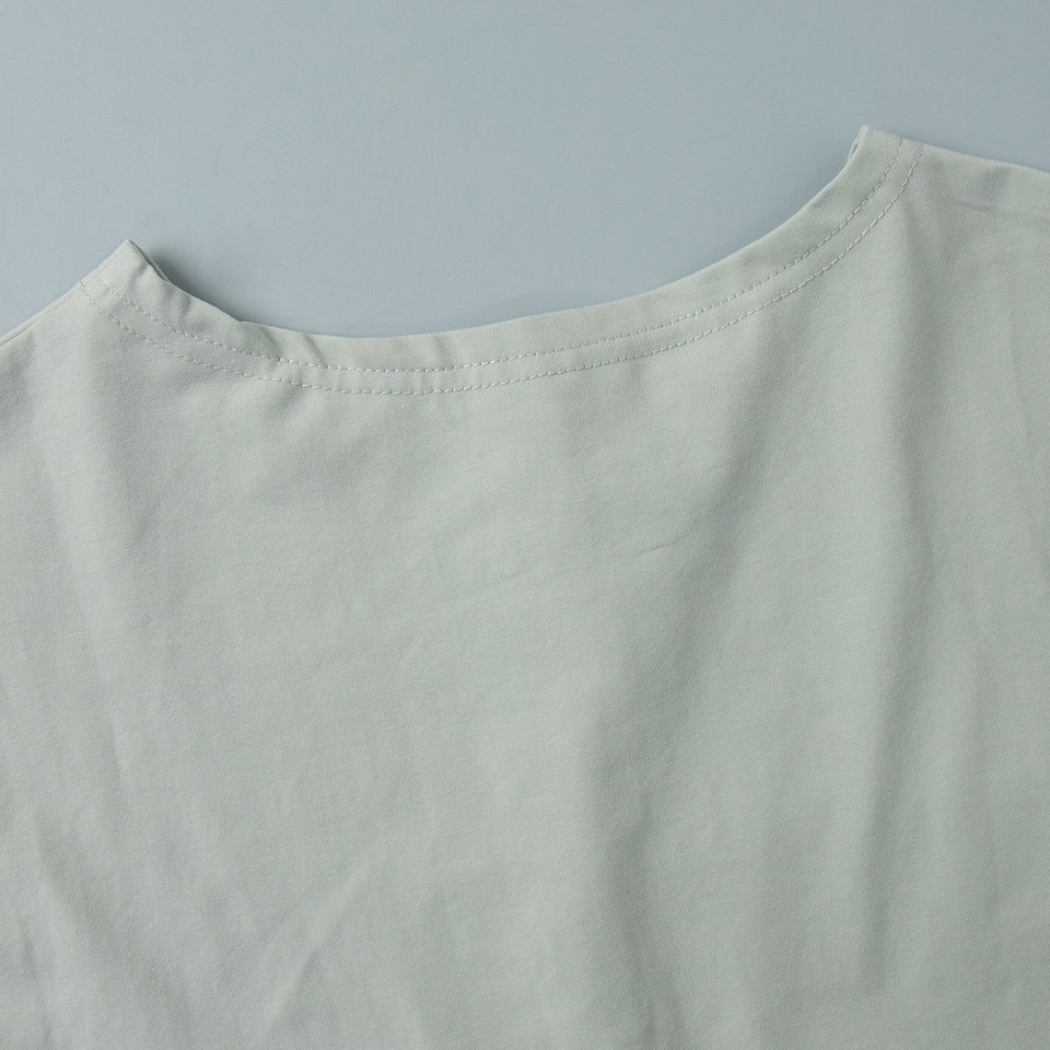 Bộ đồ ngủ dài tay dài quần giả hai mảnh phong cách Âu Mỹ, áo cardigan mặc nhà — Xanh lá cây chi tiết 8