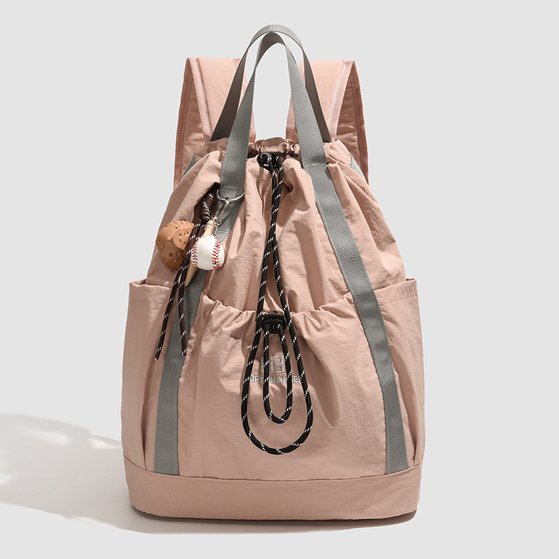 2026 Casual Lightweight Commuting Backpack Fitness Yoga Versatile Women's Handheld Storage Bag_voghion.com
