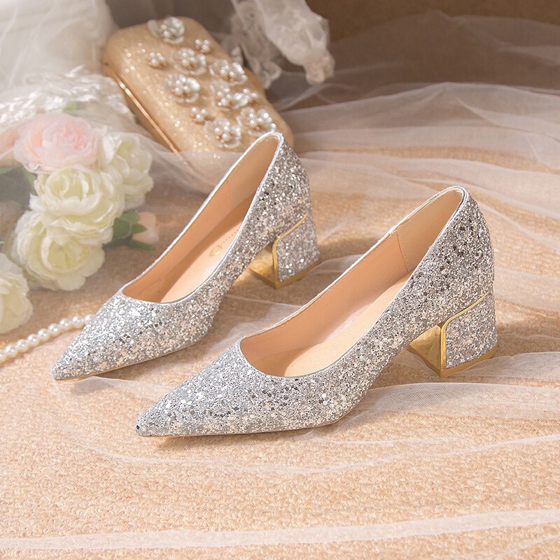 Crystal Wedding Shoes for Traditional Chinese Wedding Dresses, Dual-Purpose Bridal Shoes, 2025 New Model, Maternity Shoes, Large Size, Chunky High Heels, Bridesmaid Shoes Crystal Wedding Shoes for Traditional Chinese Wedding Dresses, Dual-Purpose Bridal Shoes, 2025 New Model, Maternity Shoes, Large Size, Chunky High Heels, Bridesmaid Shoes