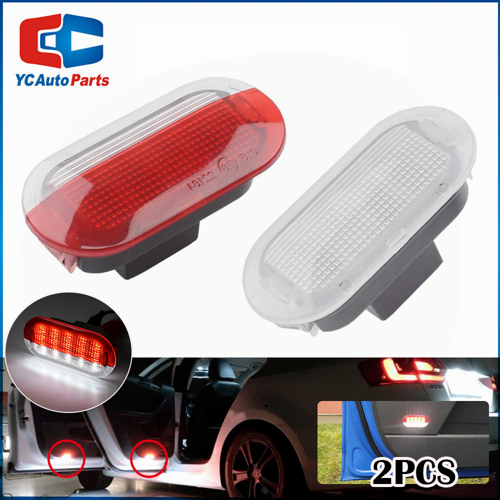 Para Volkswagen Golf MK3 MK4 Beetle Jetta Polo luces de bienvenida de automóviles luces de puerta LED image 1