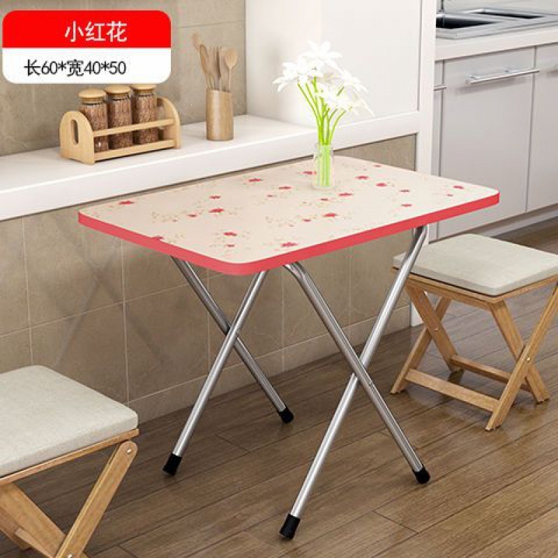 Fábrica de venta directa mesa plegable mesa de comedor plegable dormitorio mesa de estudio dormitorio mesa de comedor casera mesa al aire libre