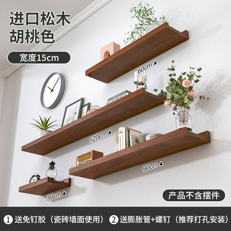 Estante de almacenamiento ultra delgado detrás de la puerta en la pared de madera sólida, espacio muy estrecho para almacenar estante de exhibición de madera de pino, estante libre de pintura