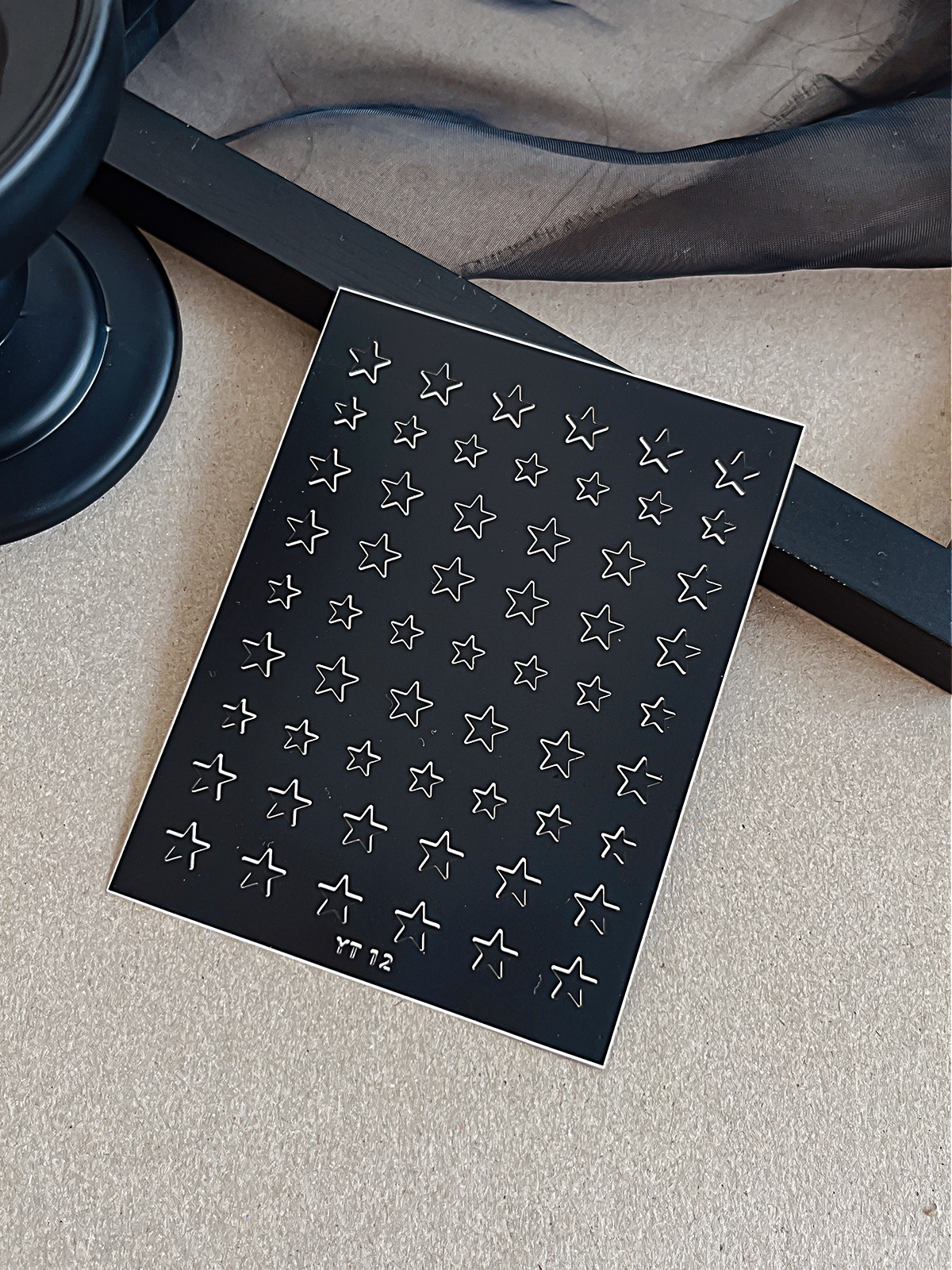 오각별 중공 스티커(YT-12)