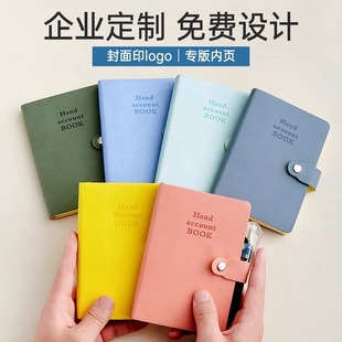 Foreign trade wholesale small size a6 snap-button notebook student mini notebook a7 portable pocket notebook