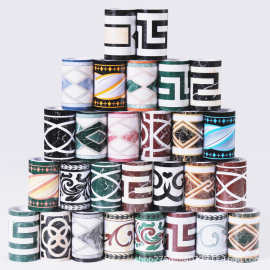 跨境外贸自粘踢脚线顶角线波导线贴纸客厅厨房卫生间防水腰线加厚