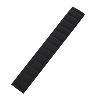 Fabric cotton and linen car safety belt shoulder pad anti-wear imitation safety belt protective cover truck safety belt sleeve lengthening (Seat belt shoulder pad) - classic-black-22cm
