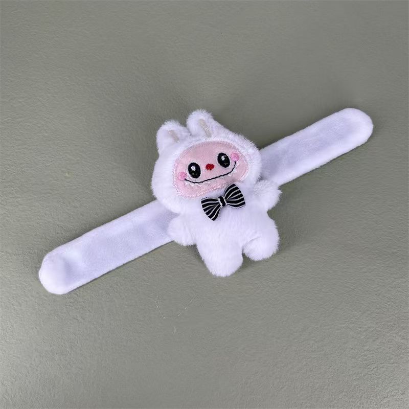 흰색 가로 버전 라부부 인형