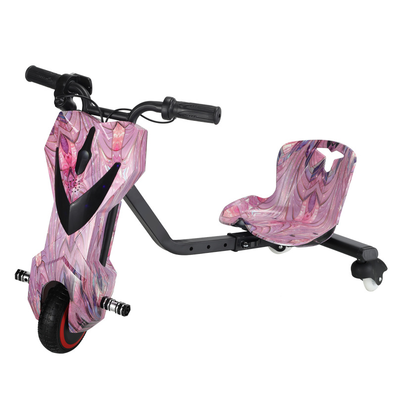 Vehículo de deriva transfronterizo para niños de tres ruedas al aire libre vehículo de equilibrio eléctrico de kart deriva coche de juguete de cola de lanzamiento [Productos de calidad] image 8