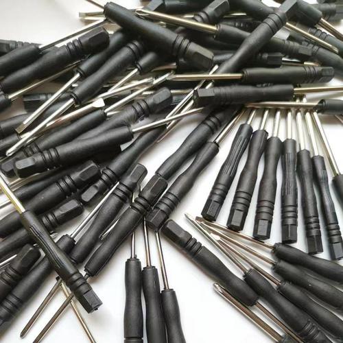 3mm Small Black Flathead and Crosshead Screwdriver 3.0 Type, Toy Household Screwdriver Mini Screwdriver, Factory Wholesale