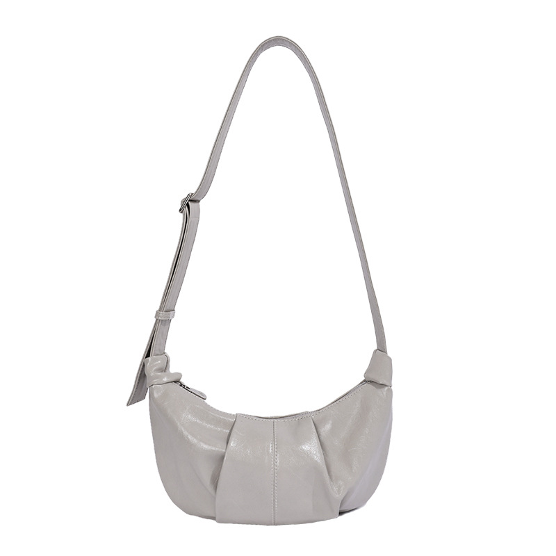 Casual bolso de bollo de bollo de gran capacidad para mujeres 2026 nuevo estilo coreano de nicho de moda universal bolso de hombro