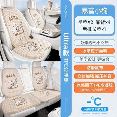 Sitting Without Fatigue | Cool pad - lucky-puppy-full-five-seater-single-chip