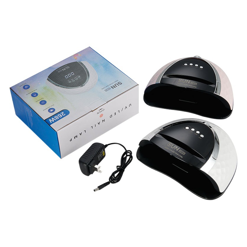 Lámpara de uñas de alta potencia transfronteriza de secado rápido pegamento de esmalte de uñas Lámpara de fototerapia LED tienda de belleza de uñas lámpara de uñas especial no mano negra