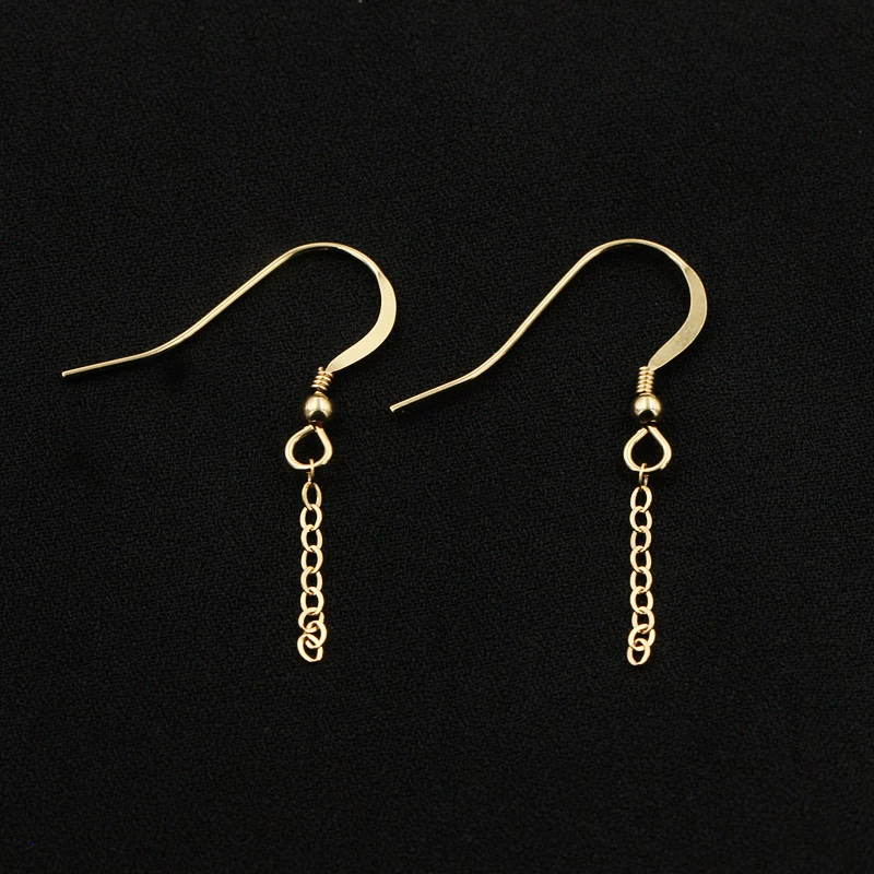 Серьги, аксессуары, бусины, США, золото 14 карат, для DIY