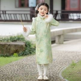 旗袍;童旗袍;亲子装