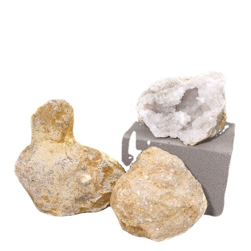 Crystal agate cornucopia crystal cave crystal cluster crystal ball raw ore parent-child science teaching specimen crystal ball