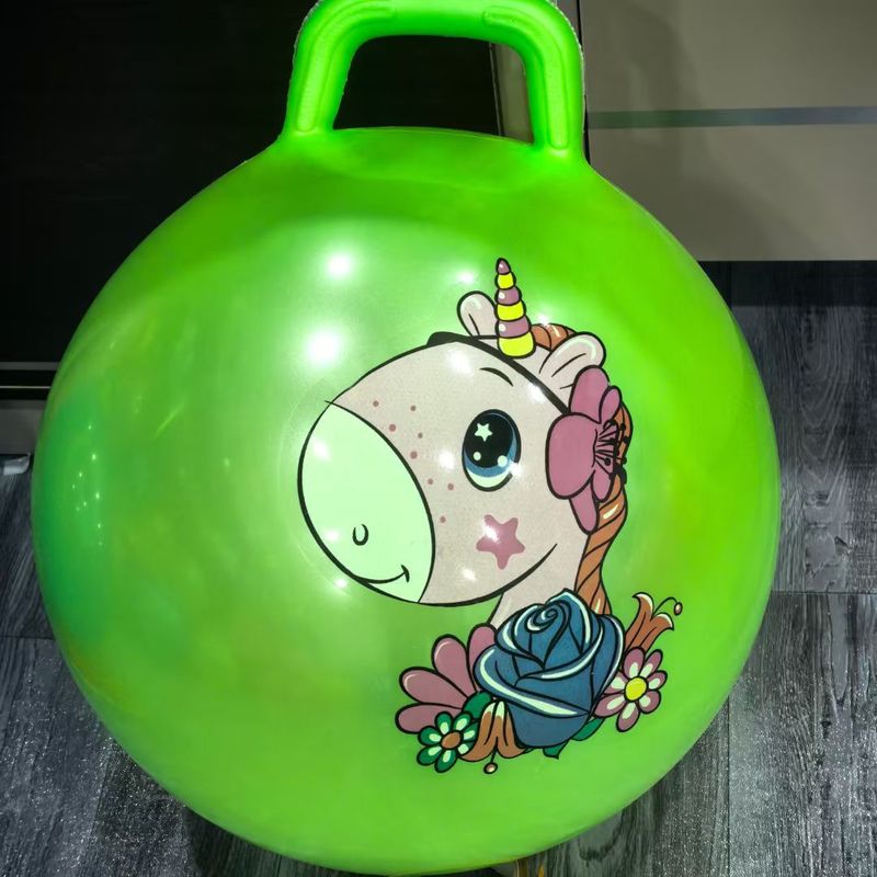 【加厚】羊角球加厚加大幼儿园防爆耐磨蹦蹦球户外感统训练球儿童|undefined