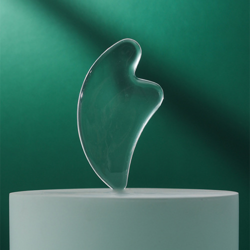 Crystal Scraper Transparent Face Beauty Board Face Slimming Scraper Face Magic Device Facial Massage Crystal Board Face Lifting Magic Device