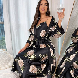 女士家居服;睡裙;睡袍、浴袍